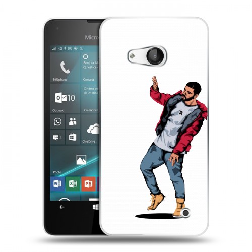 Дизайнерский пластиковый чехол для Microsoft Lumia 550 drake