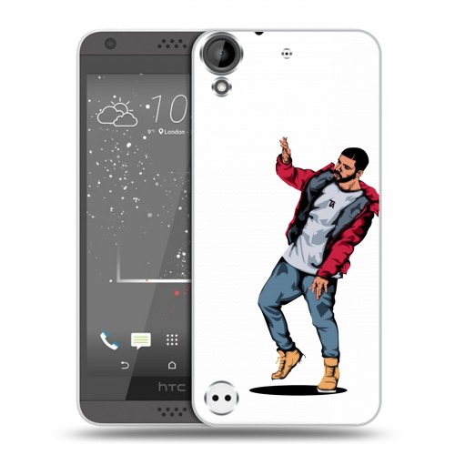 Дизайнерский пластиковый чехол для HTC Desire 530 drake