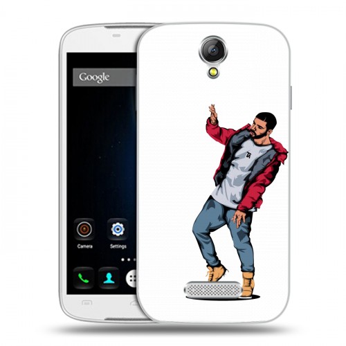 Дизайнерский пластиковый чехол для Doogee X6 drake