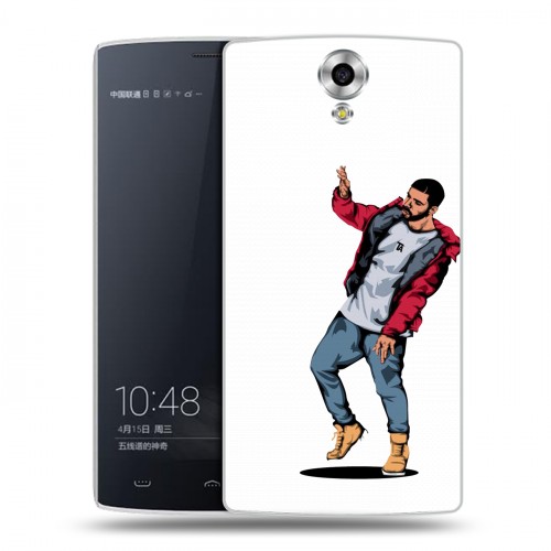 Дизайнерский силиконовый чехол для Homtom HT7 drake