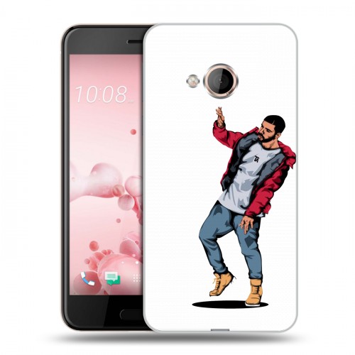 Дизайнерский силиконовый чехол для HTC U Play drake