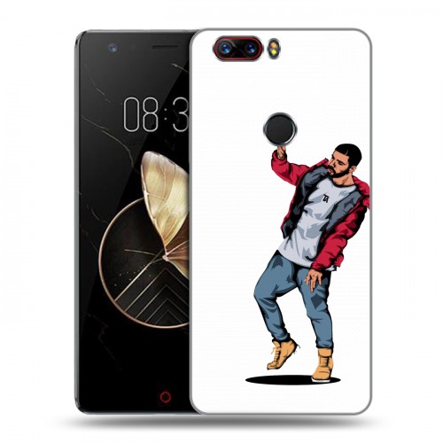 Дизайнерский пластиковый чехол для ZTE Nubia Z17 drake