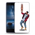 Дизайнерский пластиковый чехол для Nokia 8 drake