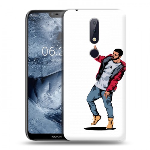 Дизайнерский пластиковый чехол для Nokia 6.1 Plus drake