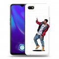 Дизайнерский силиконовый с усиленными углами чехол для OPPO A1k drake