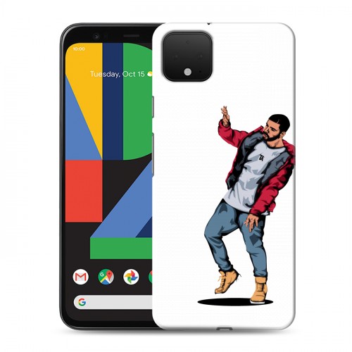 Дизайнерский пластиковый чехол для Google Pixel 4 drake