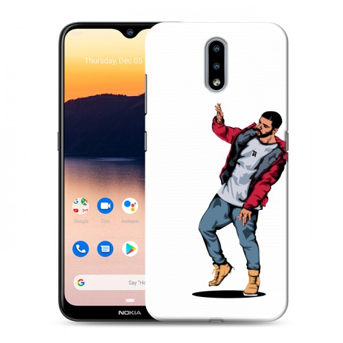 Дизайнерский пластиковый чехол для Nokia 2.3 drake