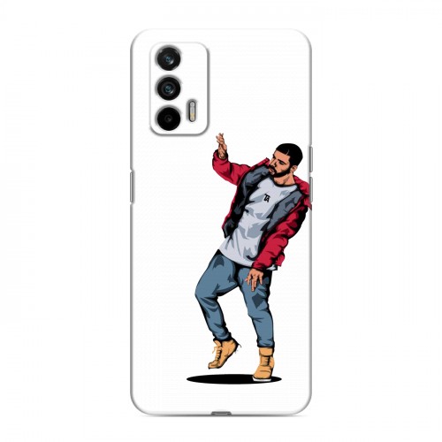 Дизайнерский силиконовый чехол для Realme GT drake