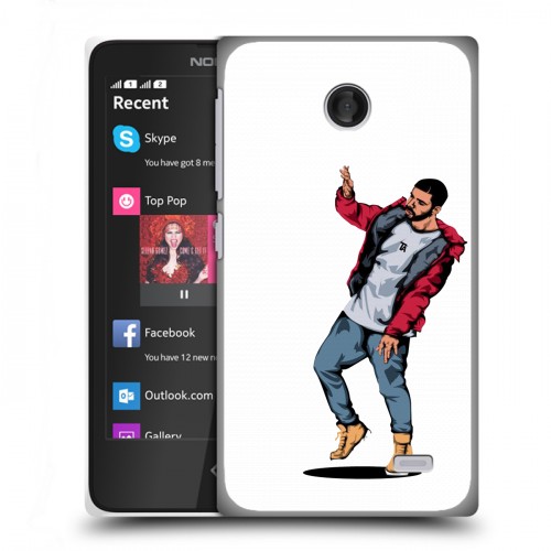 Дизайнерский пластиковый чехол для Nokia X drake