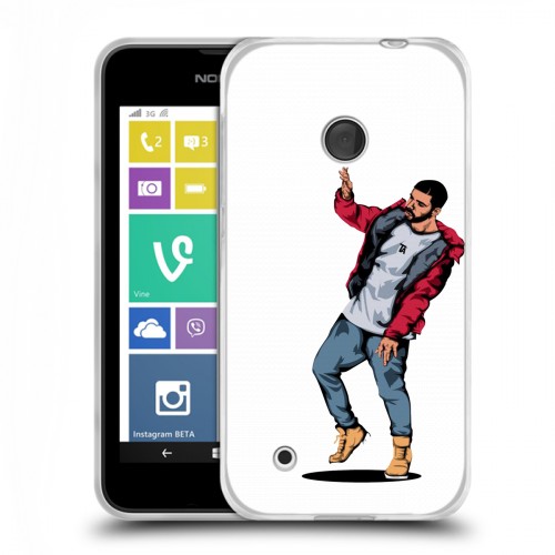 Дизайнерский пластиковый чехол для Nokia Lumia 530 drake