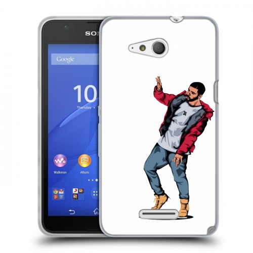 Дизайнерский пластиковый чехол для Sony Xperia E4g drake