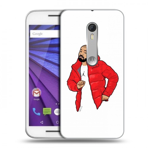 Дизайнерский пластиковый чехол для Lenovo Moto G drake