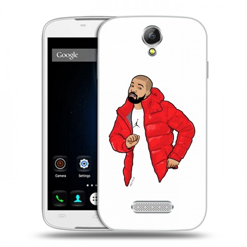 Дизайнерский пластиковый чехол для Doogee X6 drake