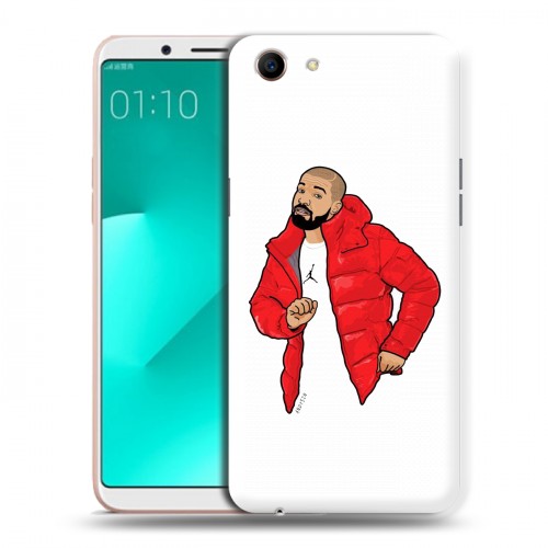 Дизайнерский пластиковый чехол для OPPO A83 drake