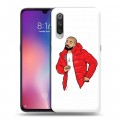 Дизайнерский силиконовый с усиленными углами чехол для Xiaomi Mi9 drake