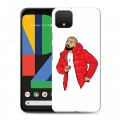 Дизайнерский пластиковый чехол для Google Pixel 4 drake