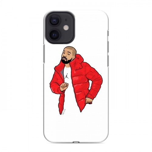 Дизайнерский пластиковый чехол для Iphone 12 Mini drake