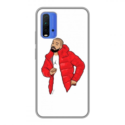 Дизайнерский силиконовый чехол для Xiaomi RedMi 9T drake