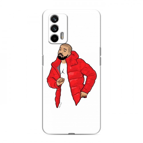 Дизайнерский силиконовый чехол для Realme GT drake