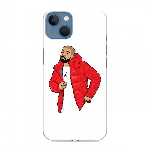 Дизайнерский силиконовый чехол для Iphone 13 drake