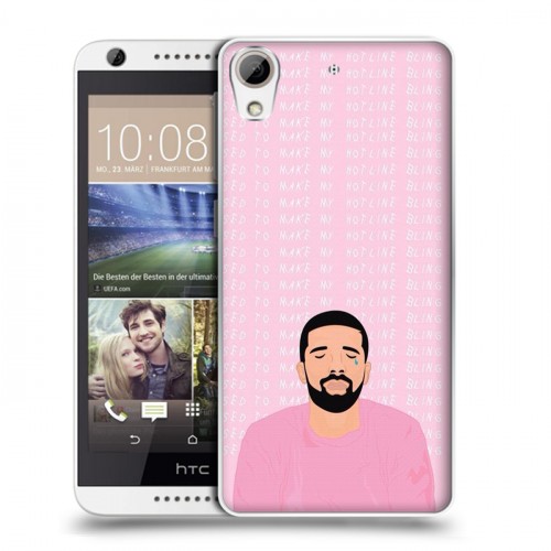 Дизайнерский силиконовый чехол для HTC Desire 626 drake