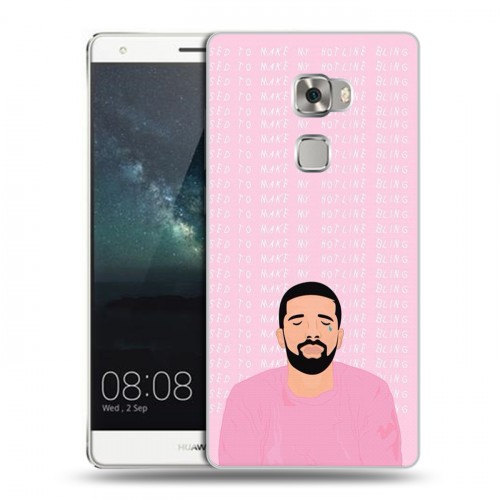 Дизайнерский пластиковый чехол для Huawei Mate S drake