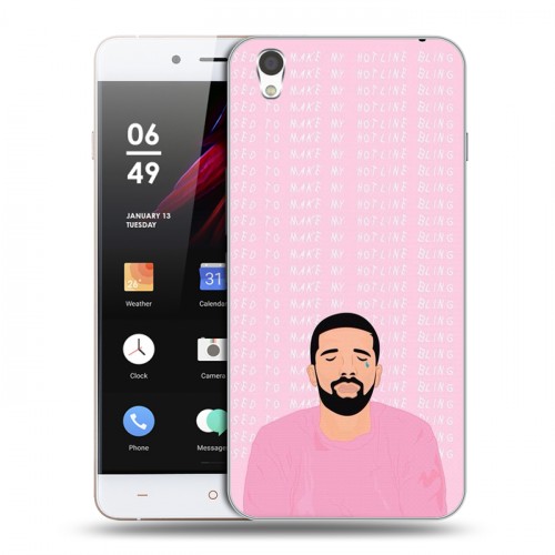 Дизайнерский пластиковый чехол для OnePlus X drake