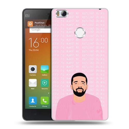 Дизайнерский пластиковый чехол для Xiaomi Mi4S drake