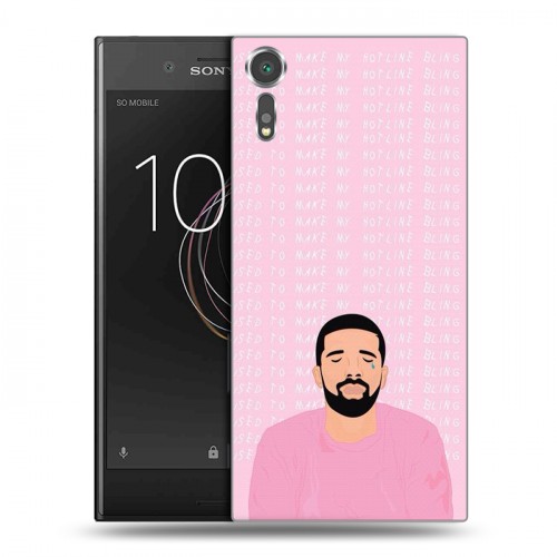 Дизайнерский пластиковый чехол для Sony Xperia XZs drake