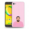 Дизайнерский пластиковый чехол для Alcatel A5 LED drake