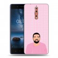 Дизайнерский пластиковый чехол для Nokia 8 drake