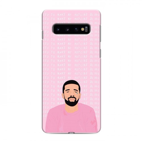 Дизайнерский силиконовый чехол для Samsung Galaxy S10 drake