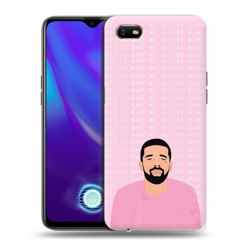 Дизайнерский силиконовый с усиленными углами чехол для OPPO A1k drake