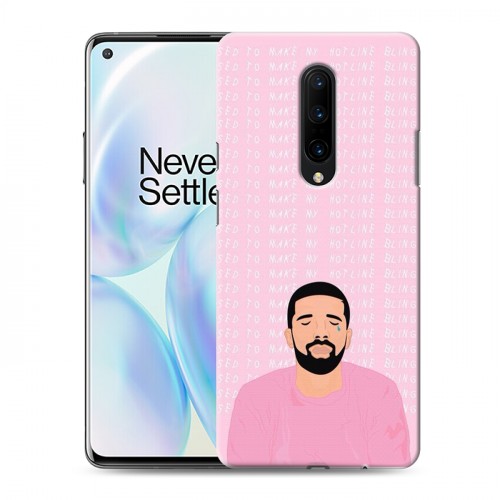 Дизайнерский пластиковый чехол для OnePlus 8 drake