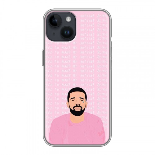 Дизайнерский пластиковый чехол для Iphone 14 drake