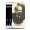 Дизайнерский пластиковый чехол для Doogee X6 ленин