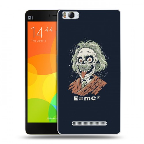 Дизайнерский пластиковый чехол для Xiaomi Mi4i Альберт Эйнштейн