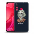 Дизайнерский пластиковый чехол для Huawei Nova 4 Альберт Эйнштейн