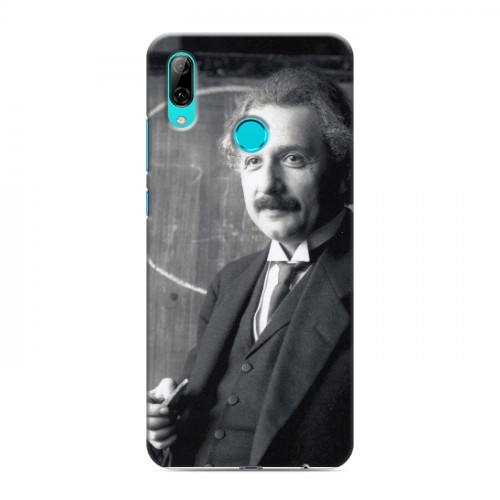 Дизайнерский пластиковый чехол для Huawei P Smart (2019) Альберт Эйнштейн