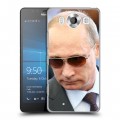 Дизайнерский пластиковый чехол для Microsoft Lumia 950 В.В.Путин