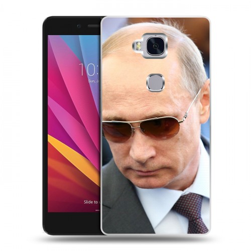Дизайнерский силиконовый чехол для Huawei Honor 5X В.В.Путин