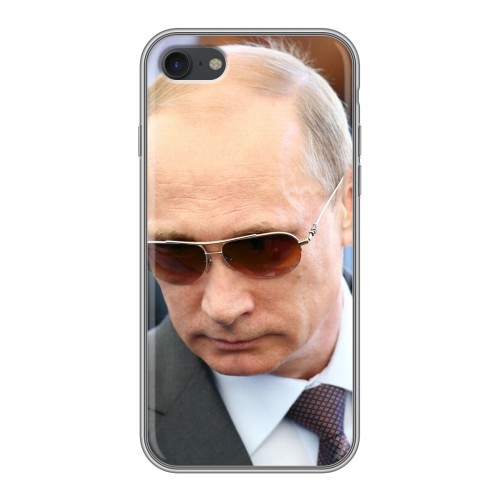 Дизайнерский силиконовый чехол для Iphone 7 В.В.Путин