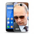 Дизайнерский пластиковый чехол для Huawei Honor 3C Lite В.В.Путин