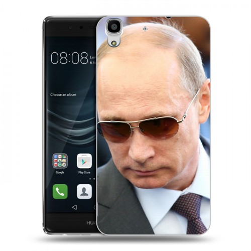 Дизайнерский пластиковый чехол для Huawei Y6II В.В.Путин