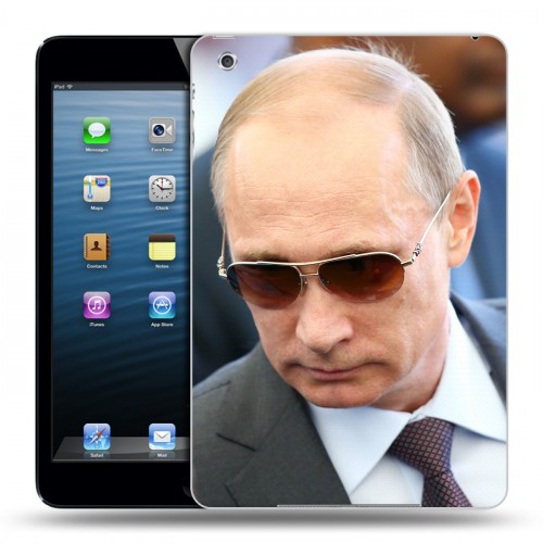 Дизайнерский силиконовый чехол для Ipad Mini В.В.Путин