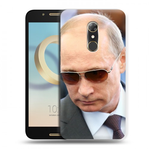 Дизайнерский силиконовый чехол для Alcatel A7 В.В.Путин