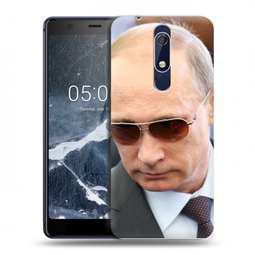 Дизайнерский пластиковый чехол для Nokia 5.1 В.В.Путин