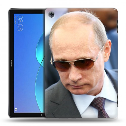 Дизайнерский силиконовый чехол для Huawei MediaPad M5 Lite В.В.Путин