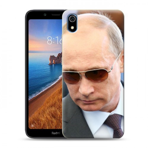 Дизайнерский силиконовый чехол для Xiaomi RedMi 7A В.В.Путин