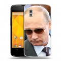 Дизайнерский пластиковый чехол для LG Google Nexus 4 В.В.Путин